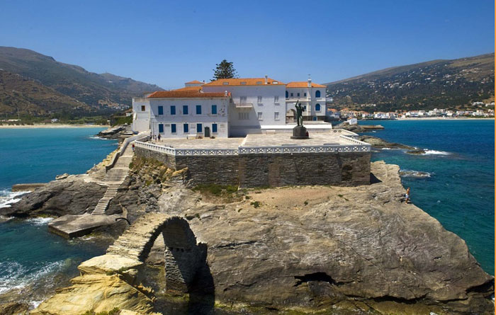 Island hopping Andros