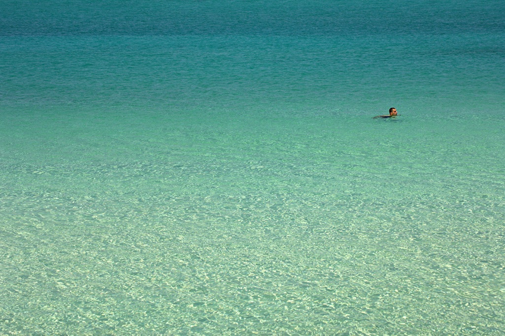 Beautiful sandy beaches and crystal-clear swimming waters in the Athos region