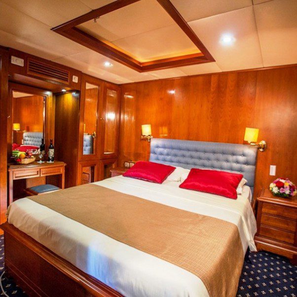 Cabins of Motorsail Galileo